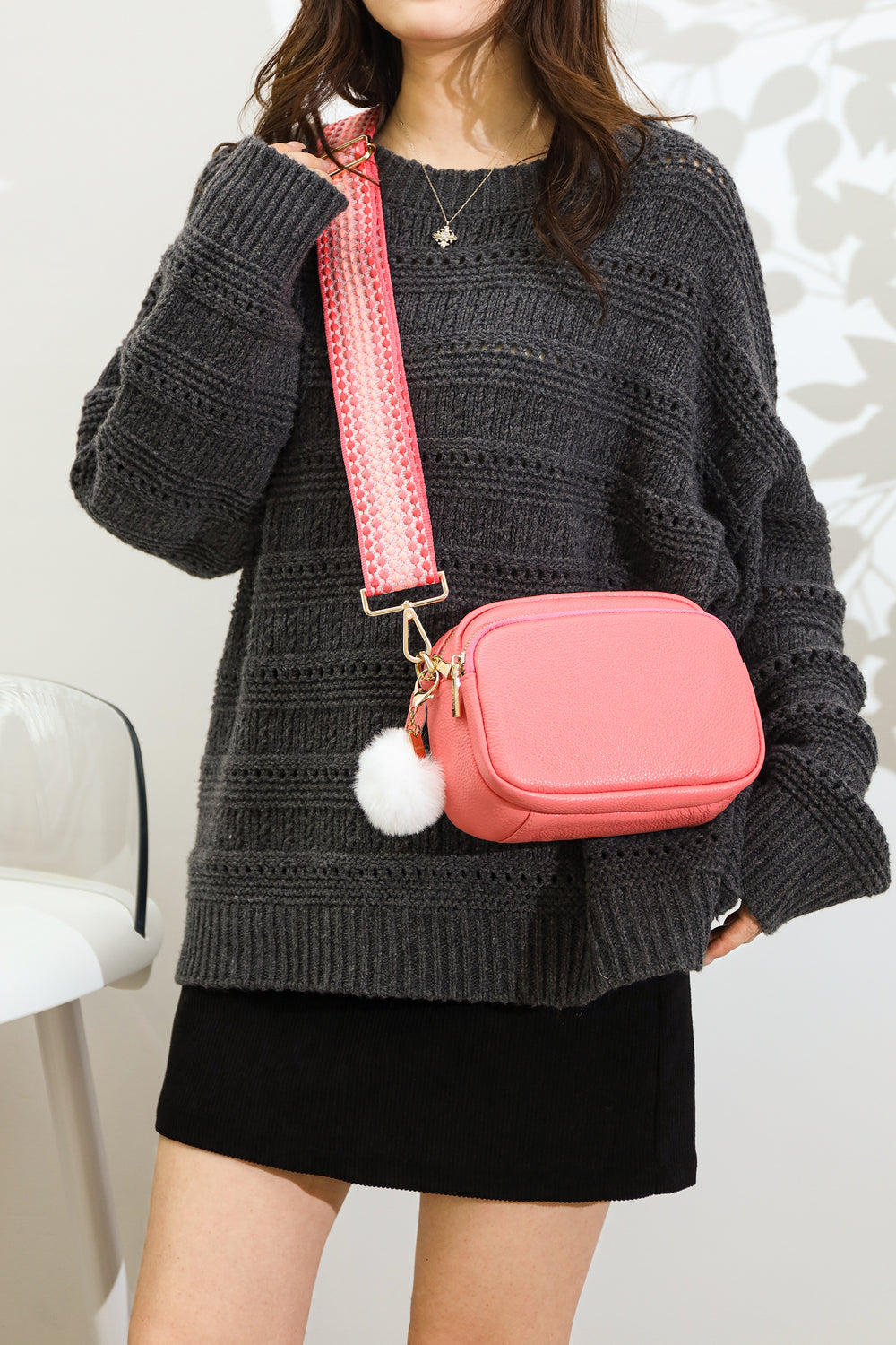 Luma Crossbody Bag Rosé Pink