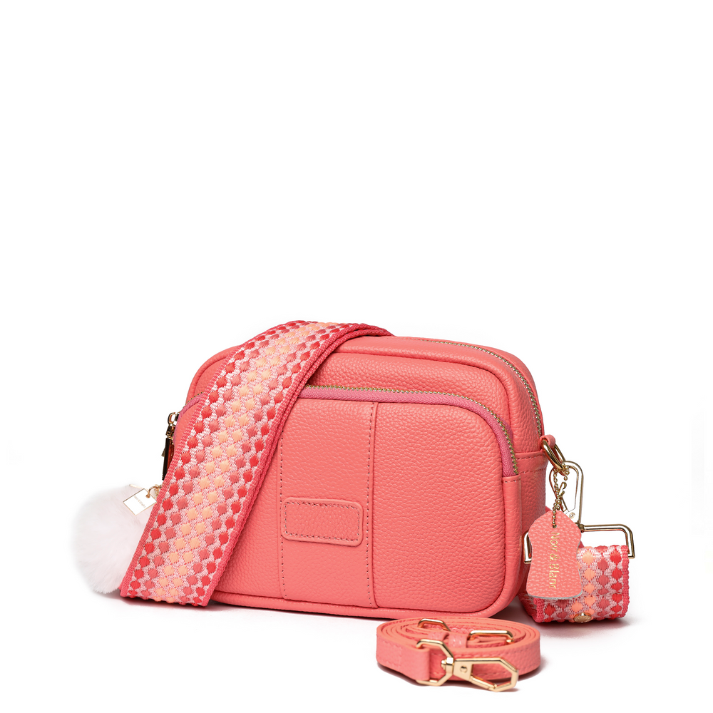 Ava Crossbody Bag Rosé Pink
