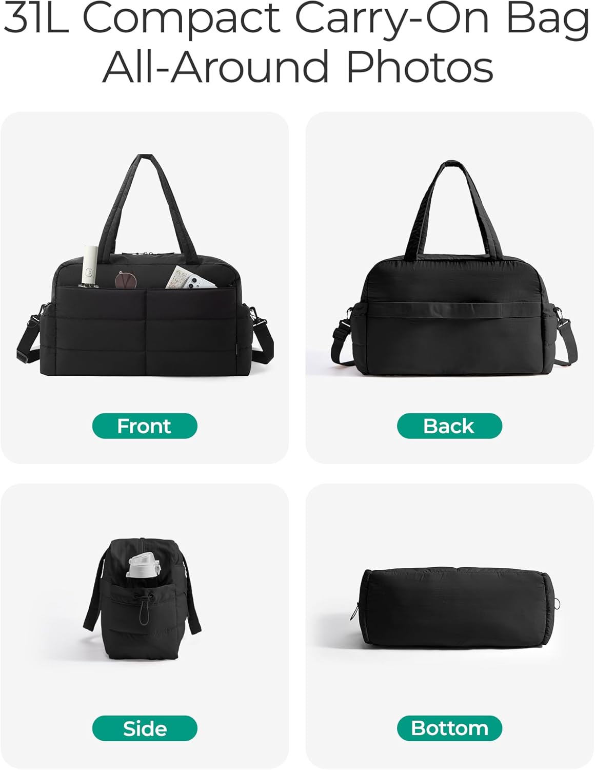 Vera Weekender Travel Duffel Bag