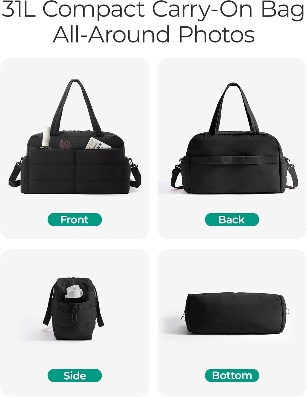 Vera Weekender Travel Duffel Bag