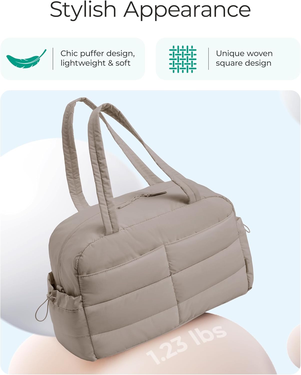 Vera Weekender Travel Duffel Bag