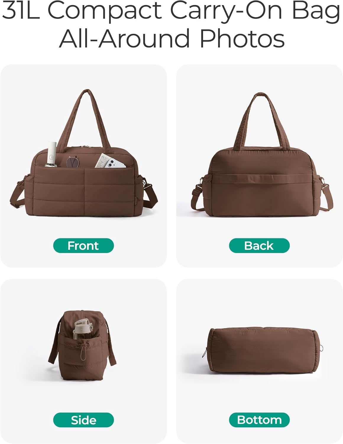 Vera Weekender Travel Duffel Bag