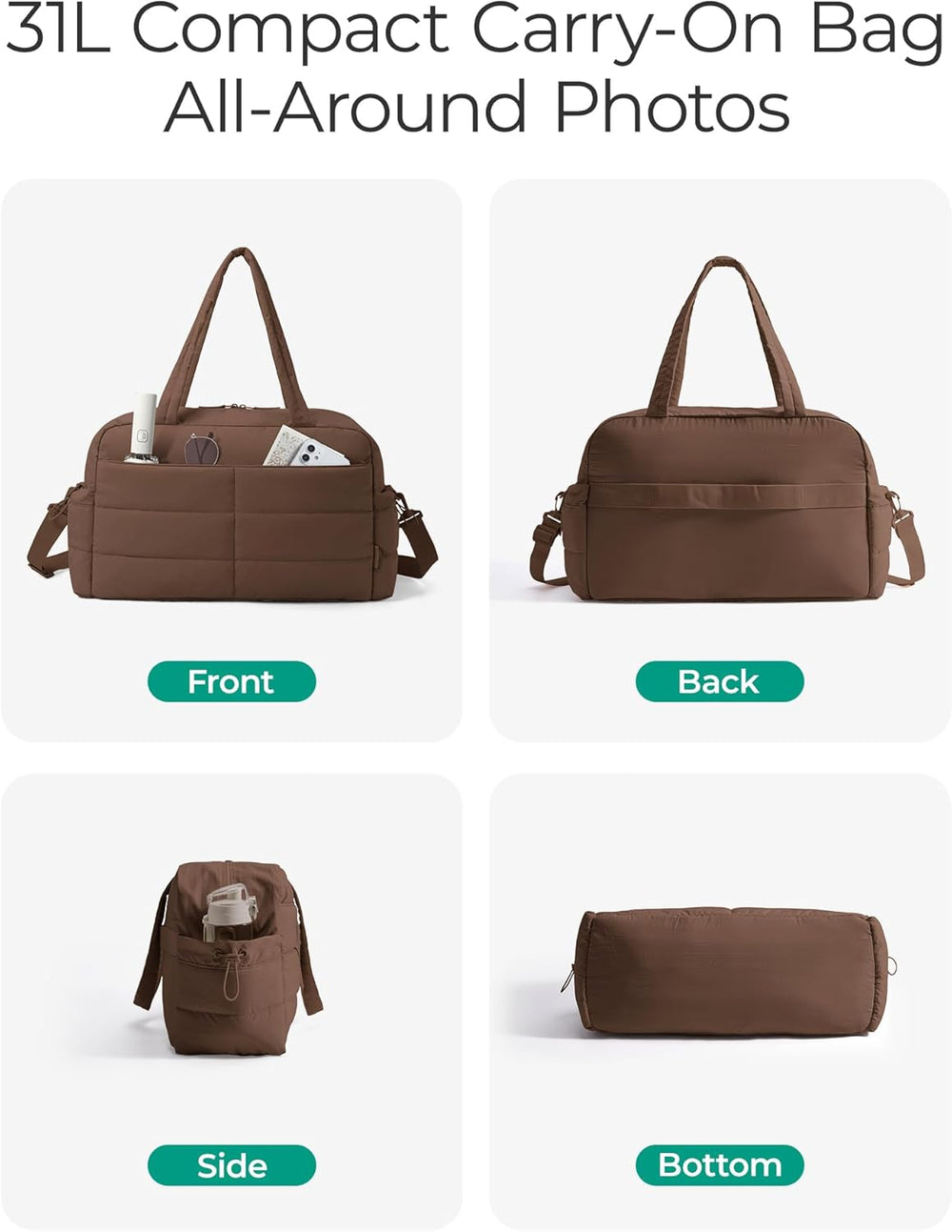 Vera Weekender Travel Duffel Bag