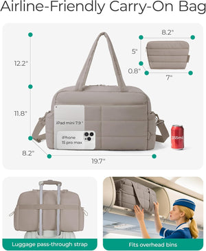 Vera Weekender Travel Duffel Bag