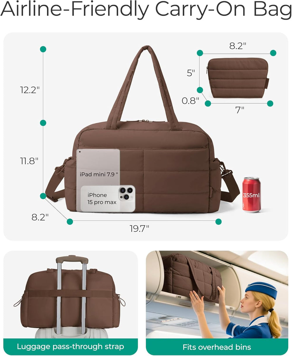 Vera Weekender Travel Duffel Bag