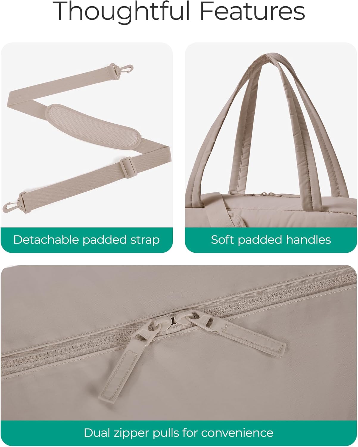 Vera Weekender Travel Duffel Bag