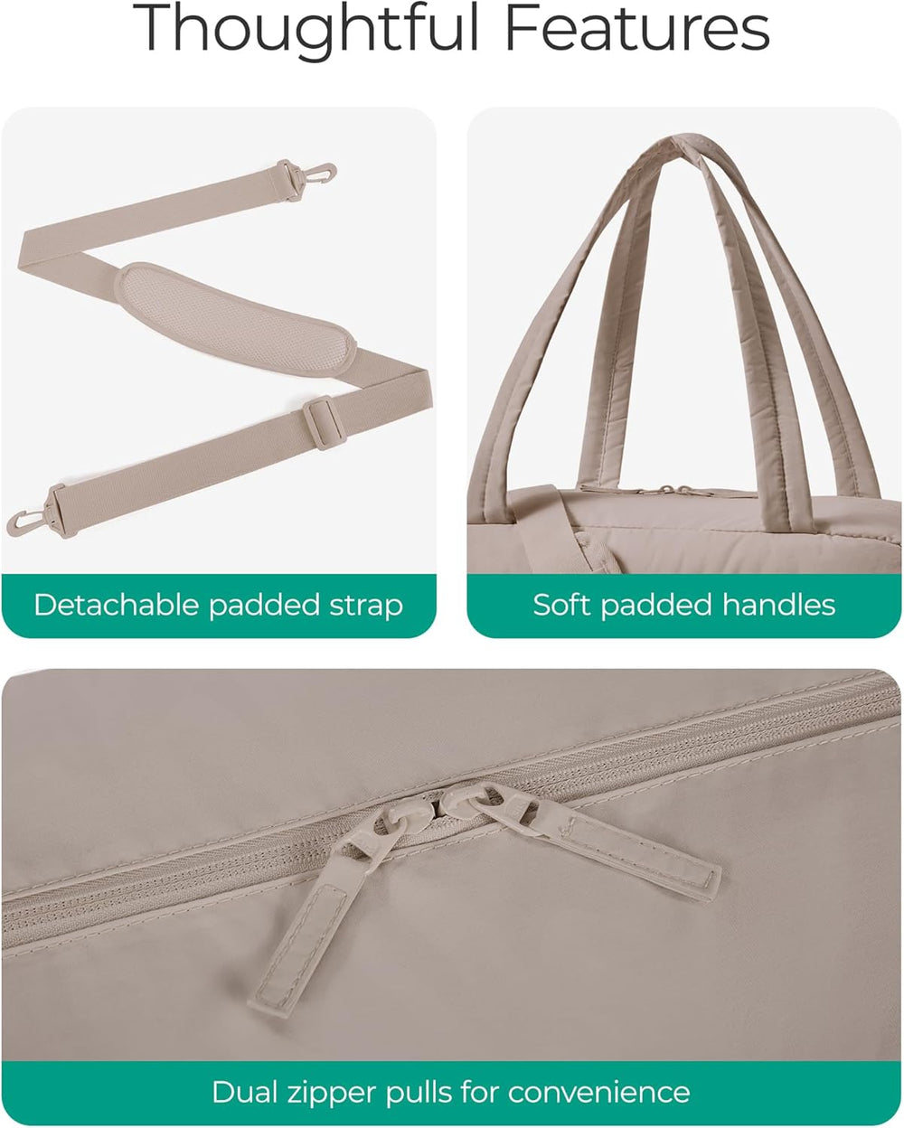 Vera Weekender Travel Duffel Bag