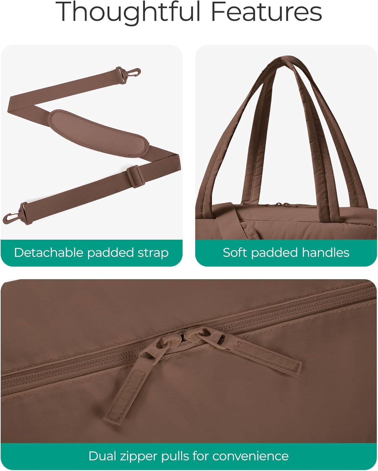 Vera Weekender Travel Duffel Bag