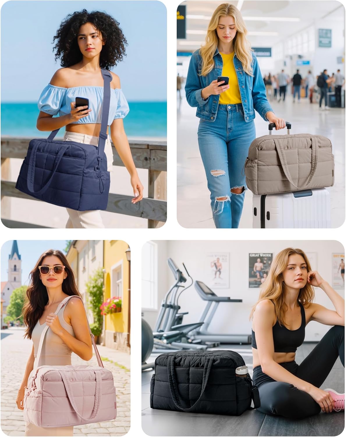 Vera Weekender Travel Duffel Bag