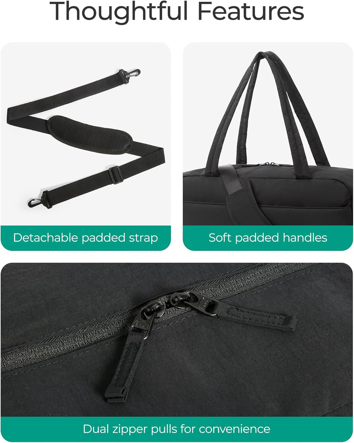 Vera Weekender Travel Duffel Bag