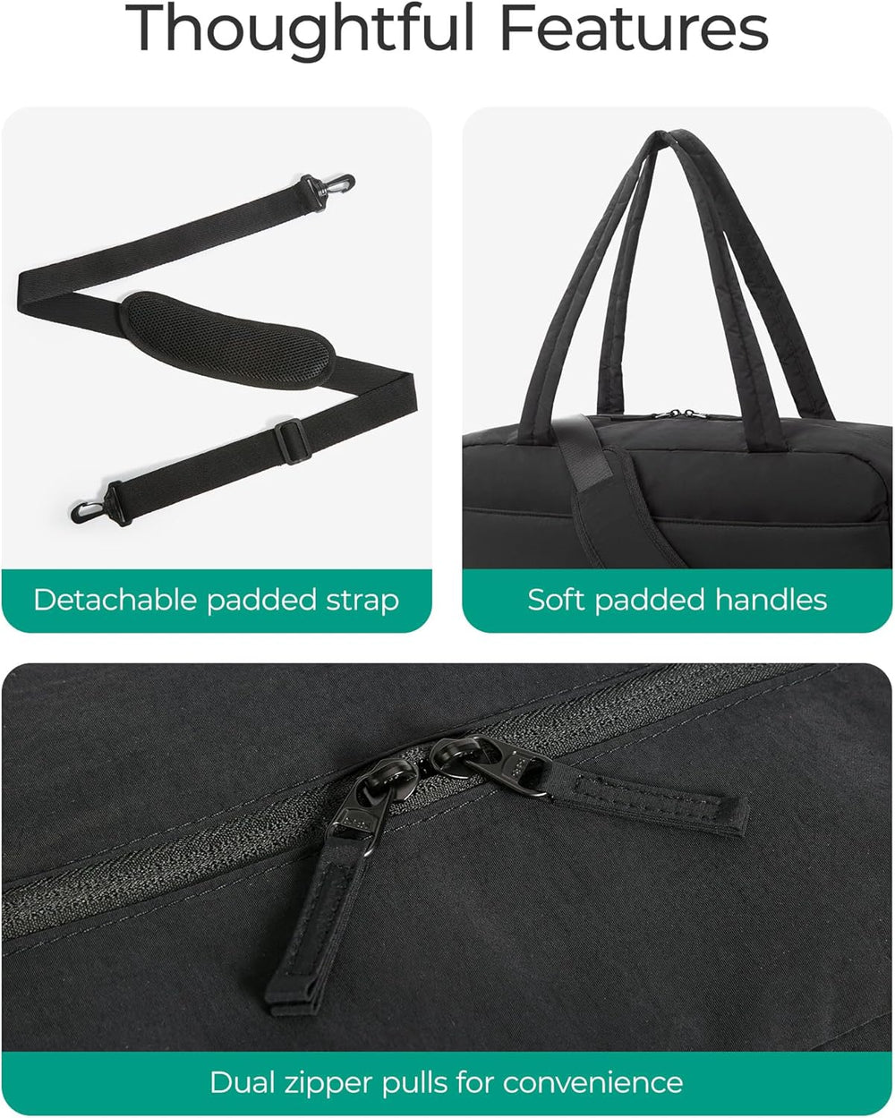 Vera Weekender Travel Duffel Bag