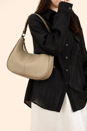 Mira Shoulder Bag Taupe