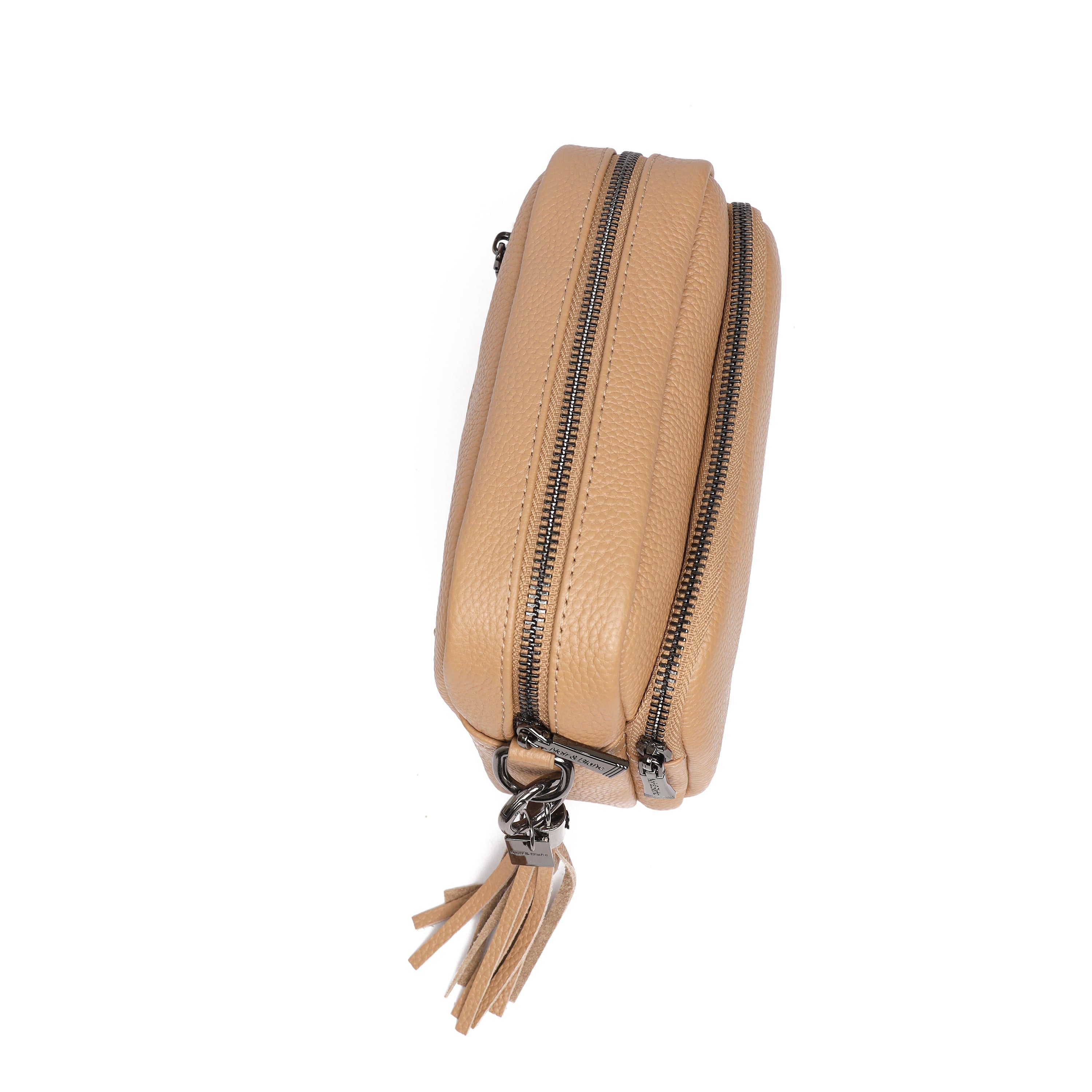 Luma Crossbody Bag Camel Mist Dark Silver