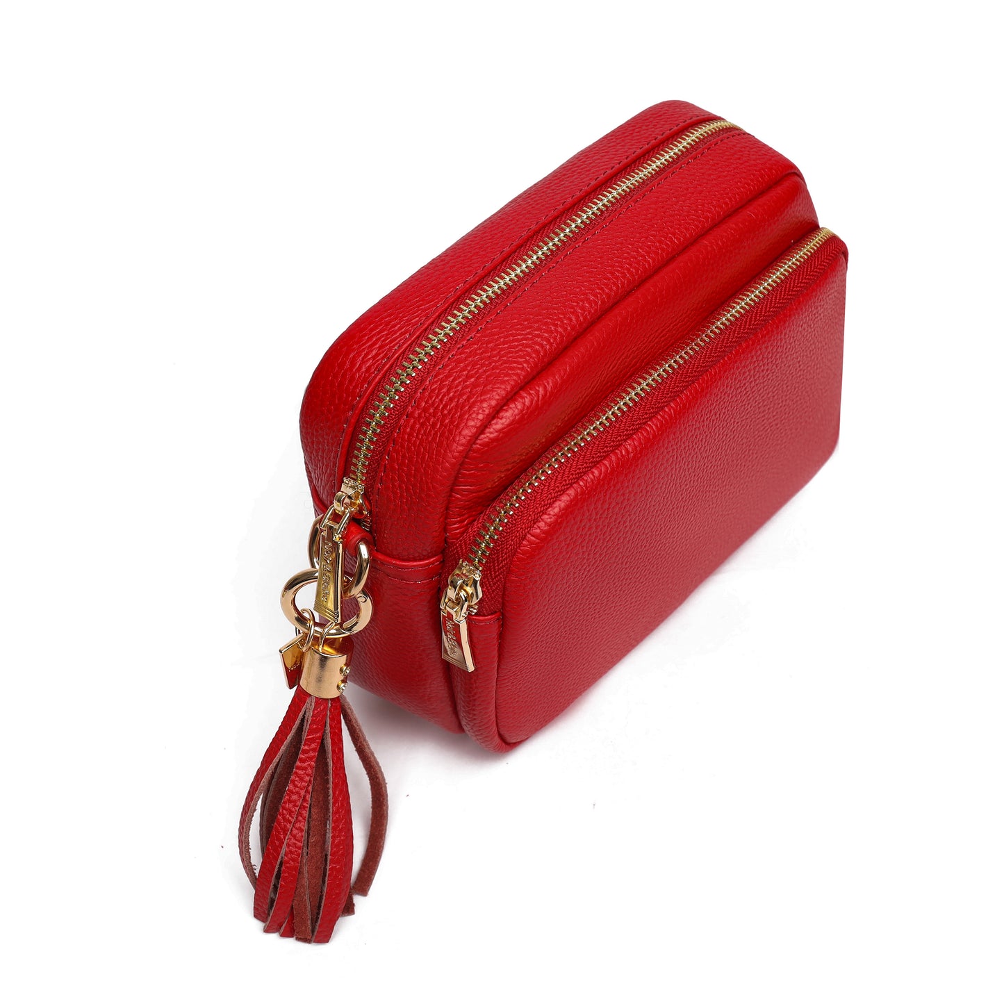 Noir & Blanc Leather Crossbody Bag and Accessories