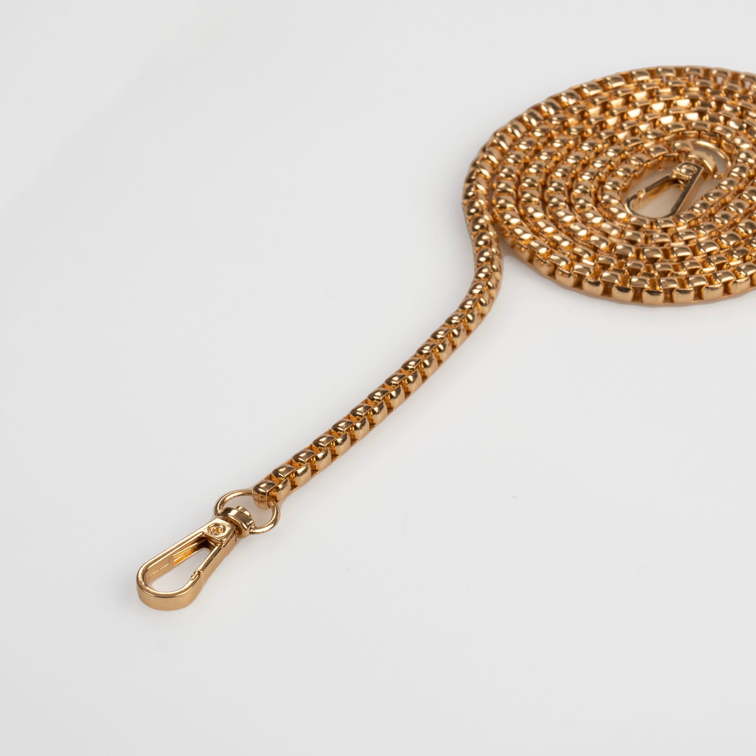 Gold Belcher Chain Bag Strap