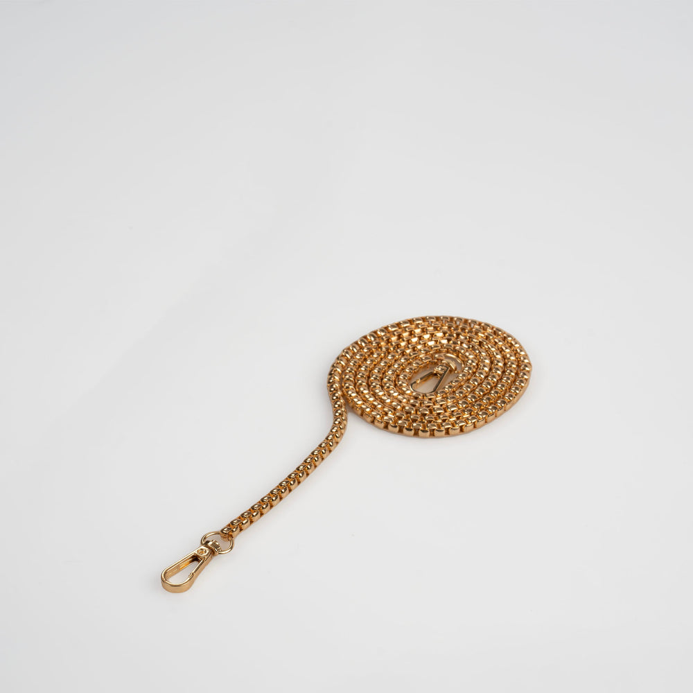 Gold Belcher Chain Bag Strap