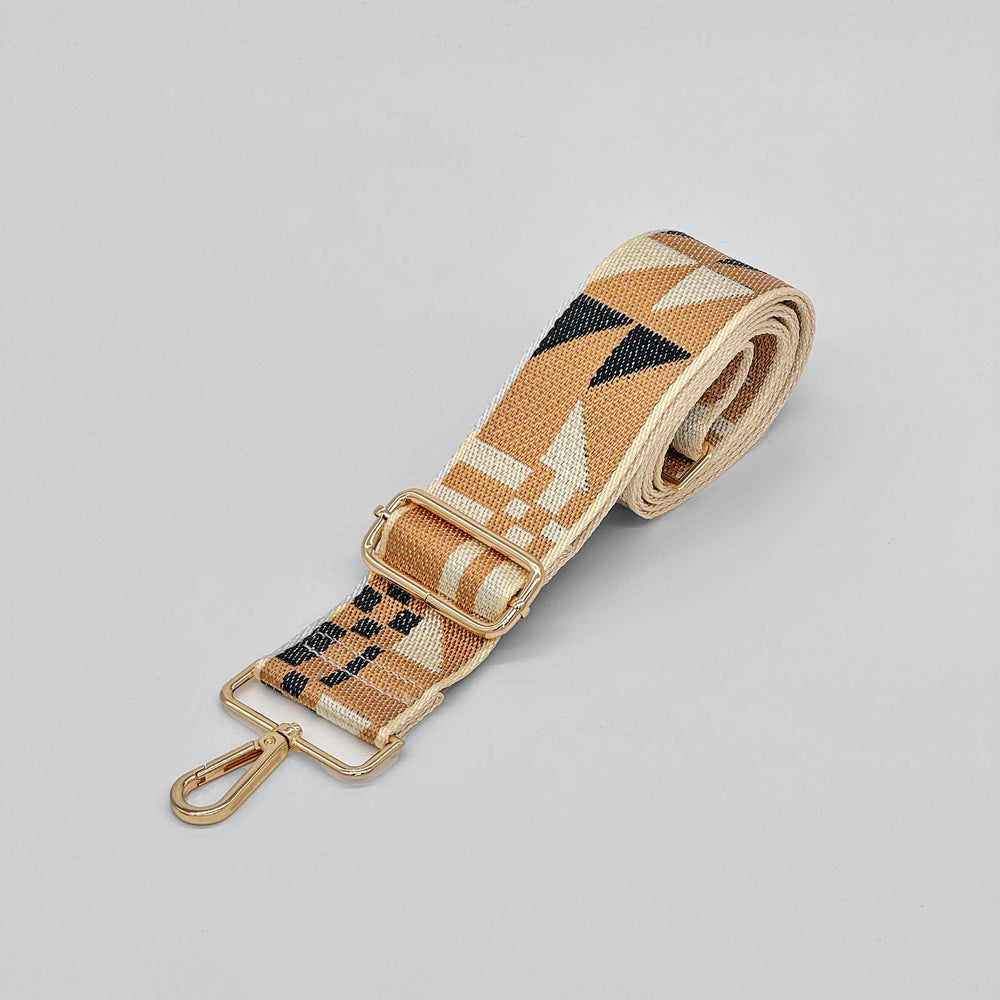 Gold Abstract Bag Strap