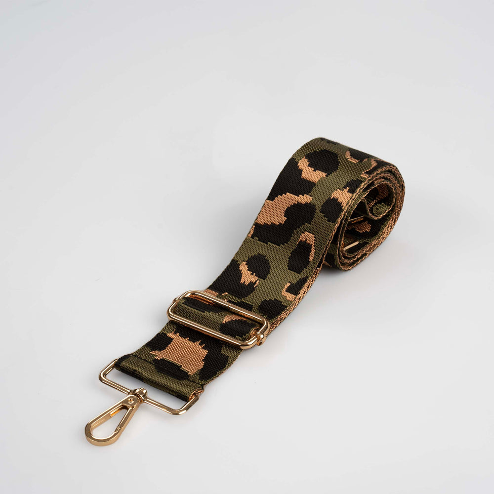 Green Camo Bag Strap