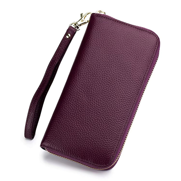 Savannah Wallet Purse Wine Purple