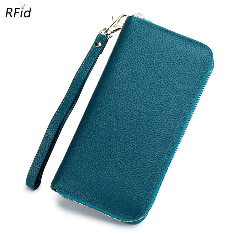 Savannah Wallet Purse Peacock Blue
