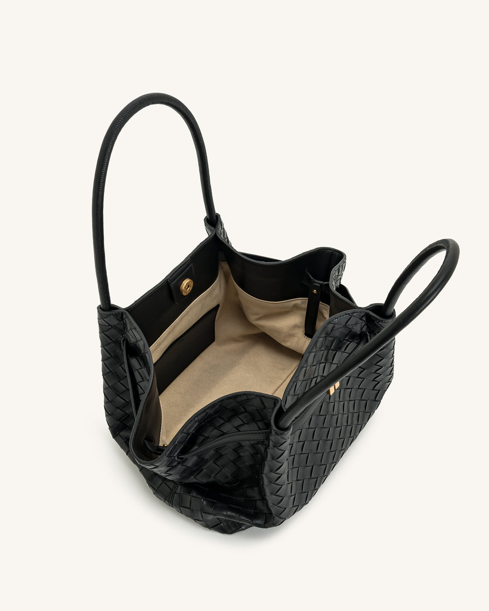Nora Tote – Noir(woven)
