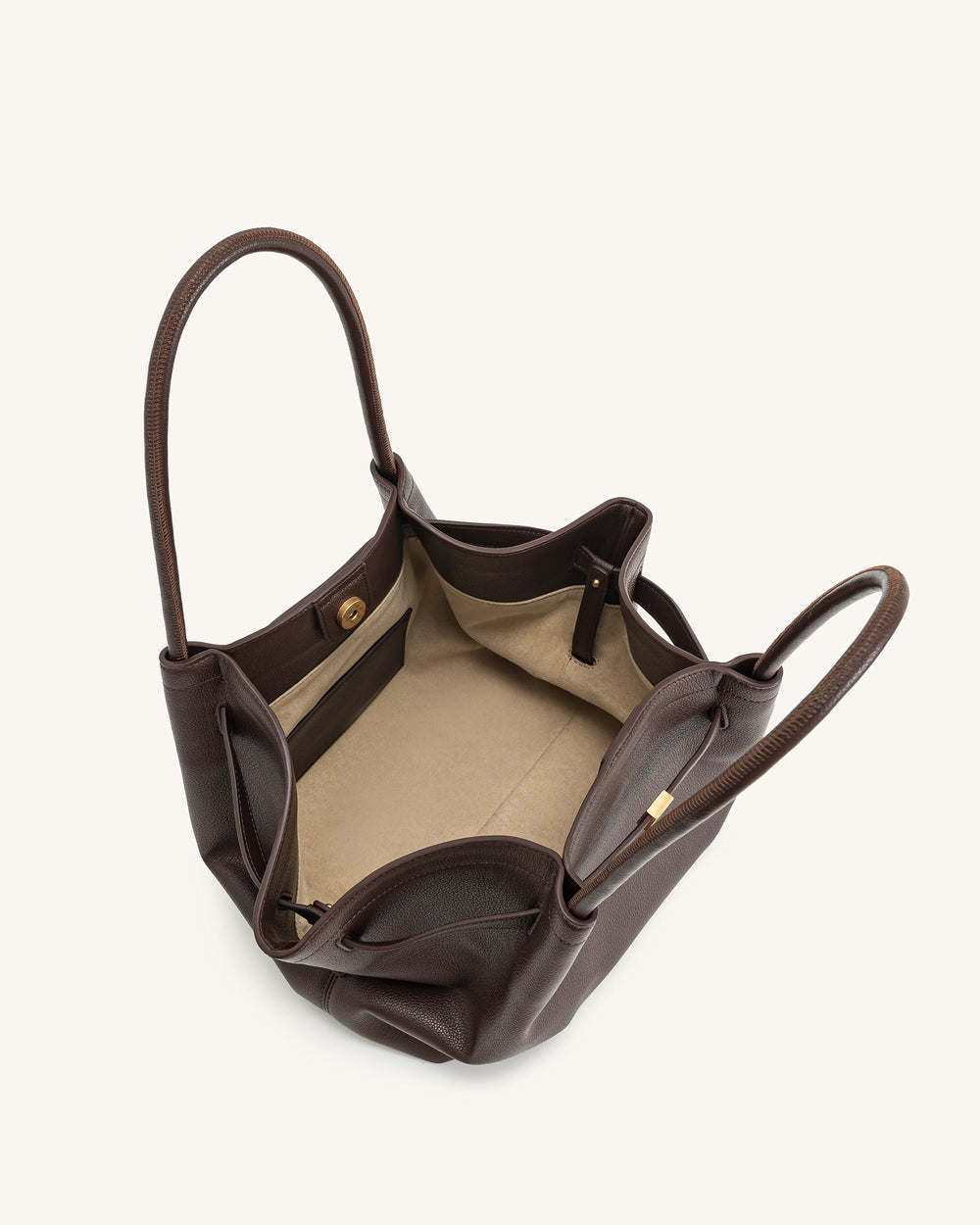 Nora Tote - Dark Brown(Classic Smooth)