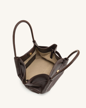 Nora Tote - Dark Brown(Classic Smooth)
