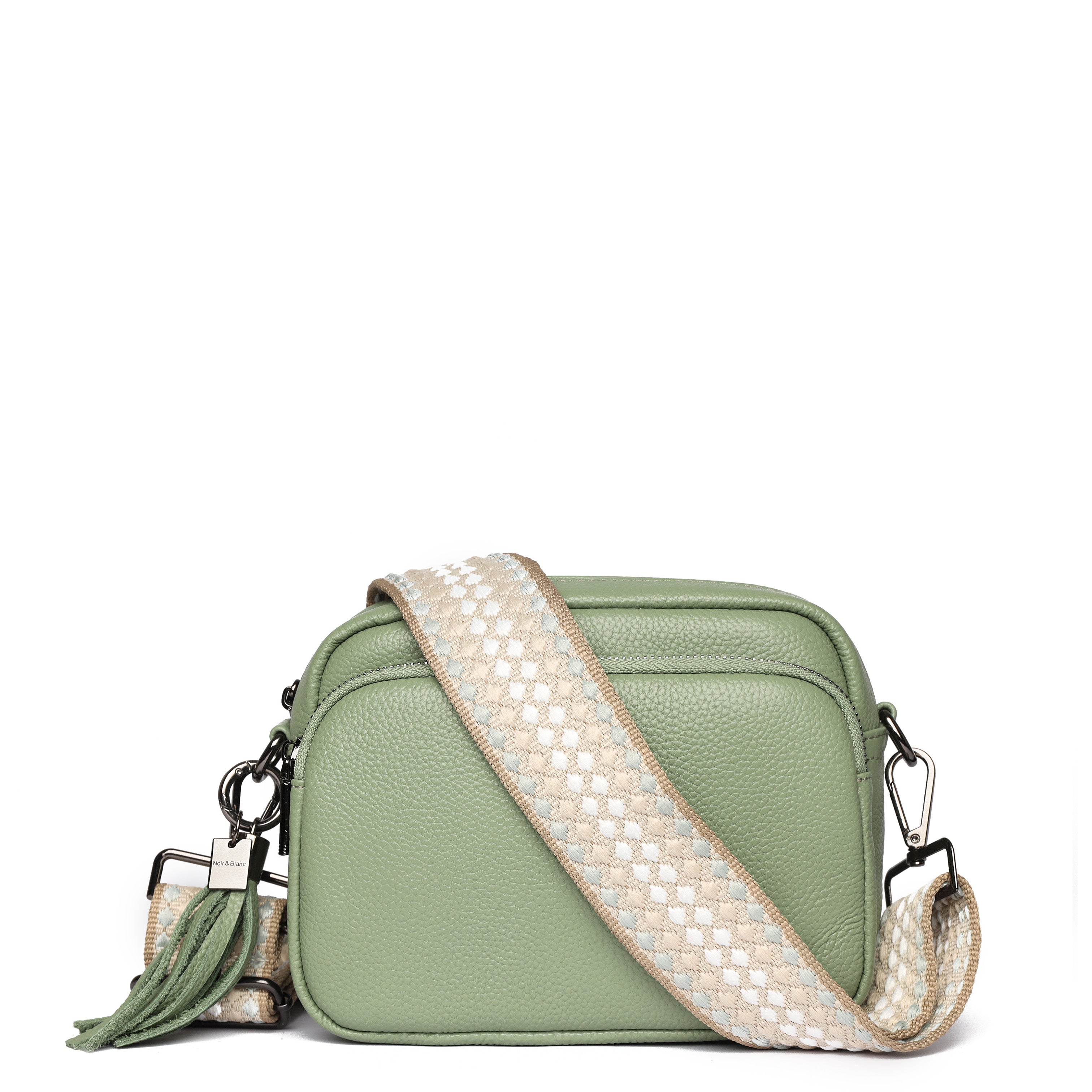 Luma Crossbody Bag Olive Mist Dark Silver