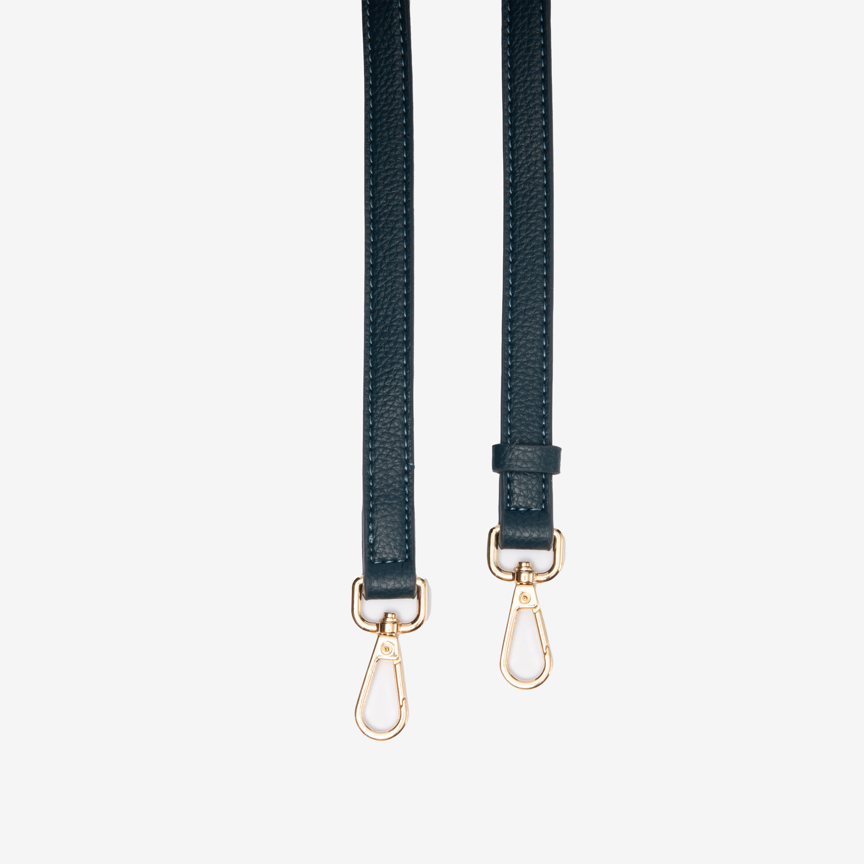 Leather Crossbody Strap Blue Lagoon