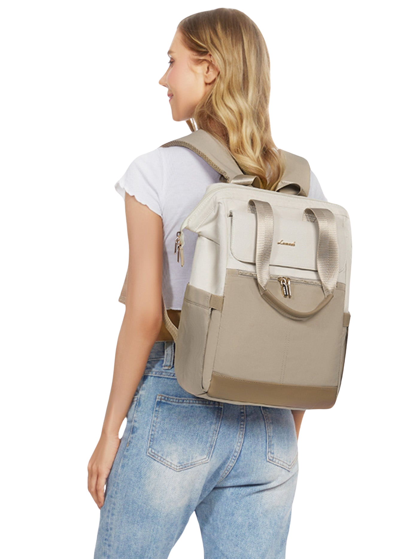 The Noir & Blanc Isla Backpack
