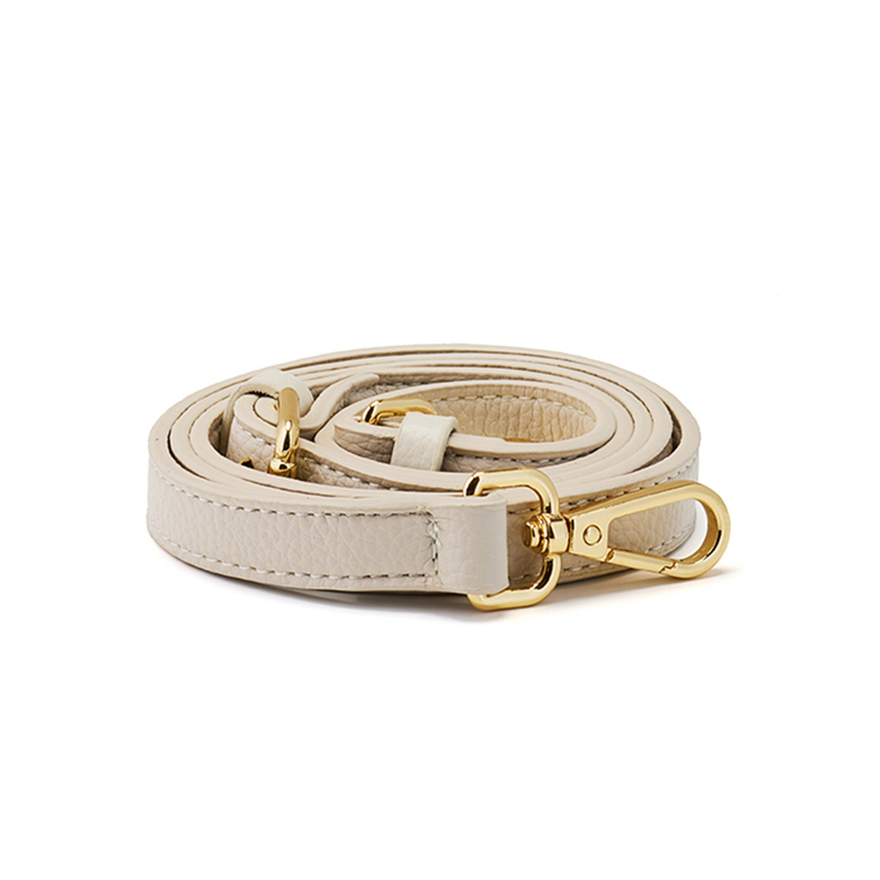 Leather Crossbody Strap Ivory