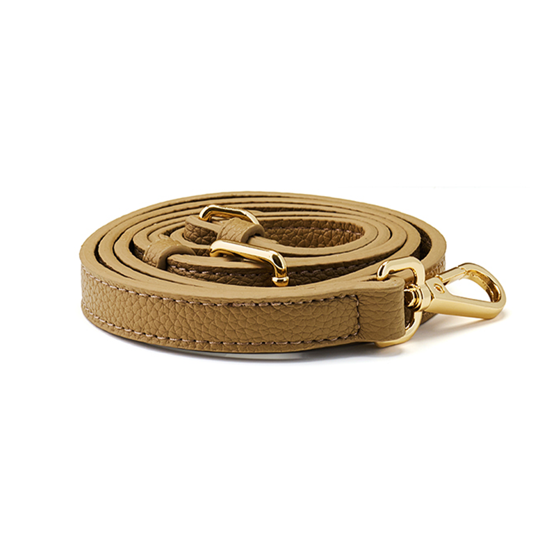 Leather Crossbody Strap Camel Mist
