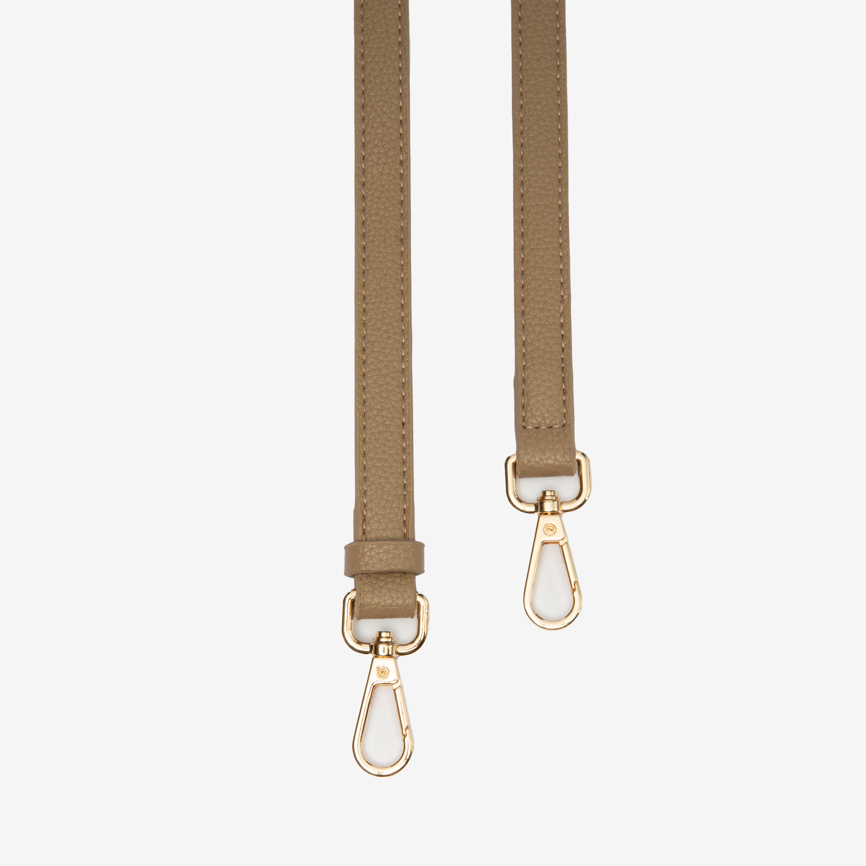 Leather Crossbody Strap Camel Mist