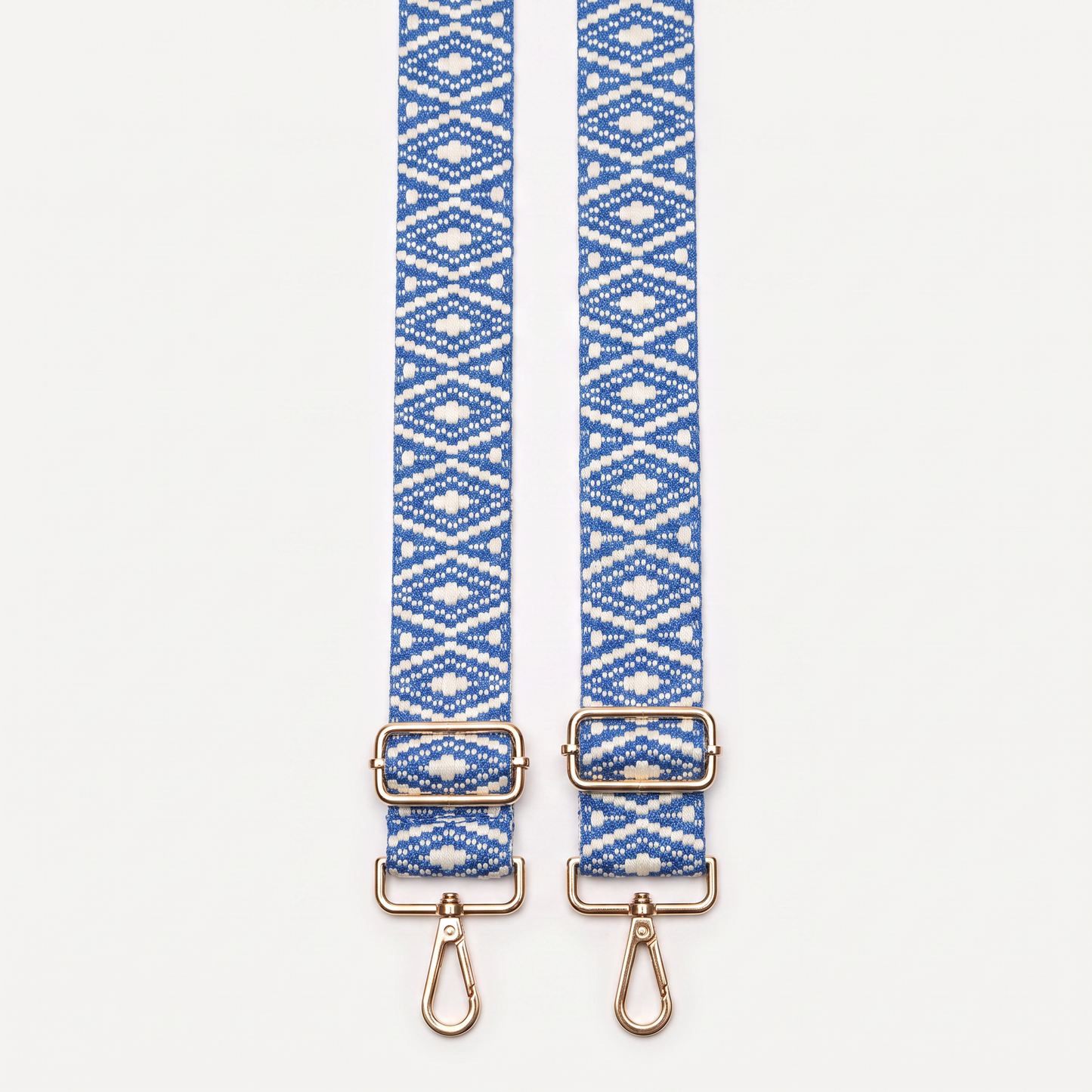 Blue Diamond Weave Strap