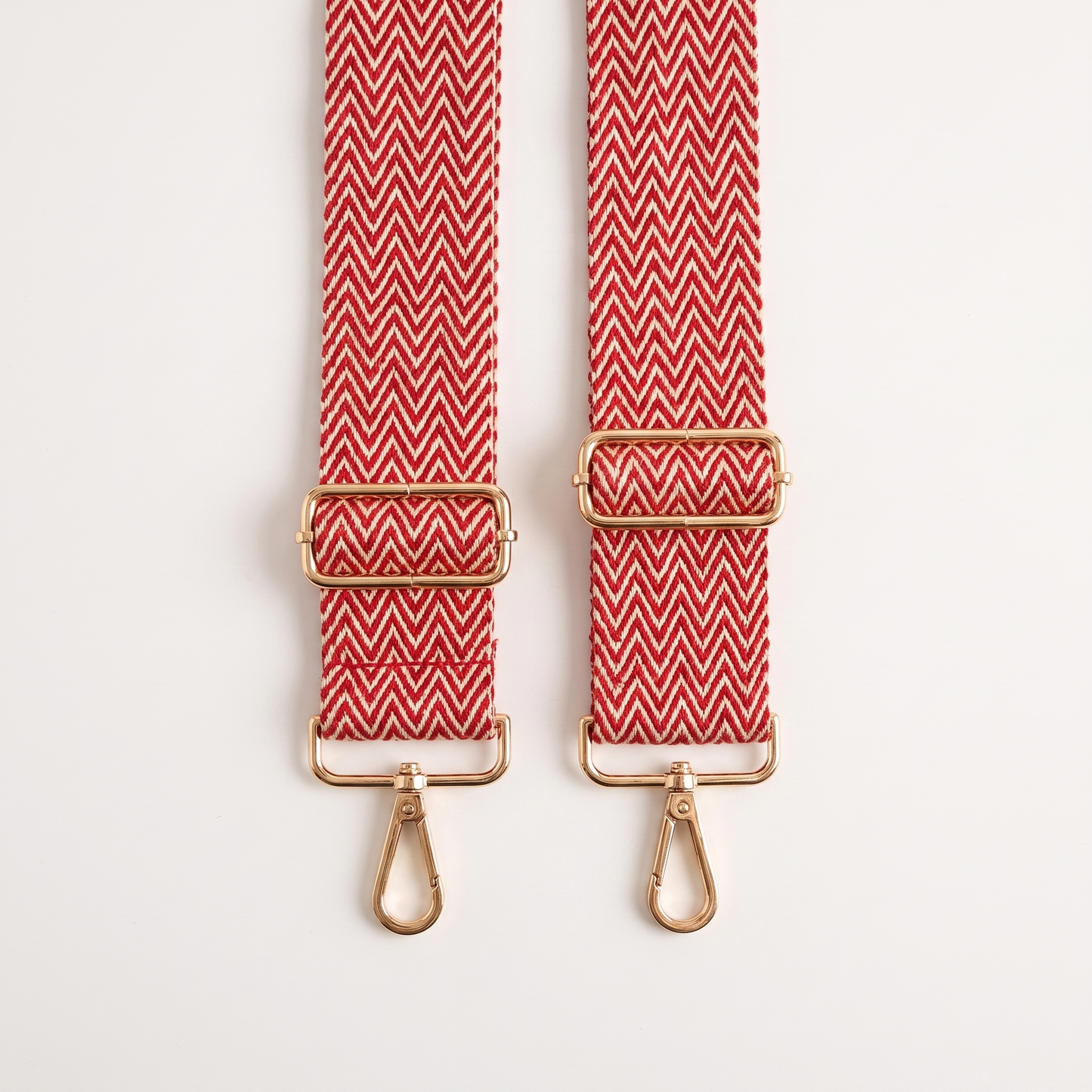 Raspberry Chevron Strap