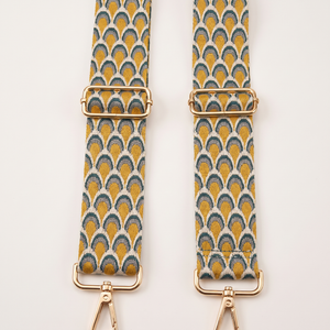 Stone Green Scallop Strap