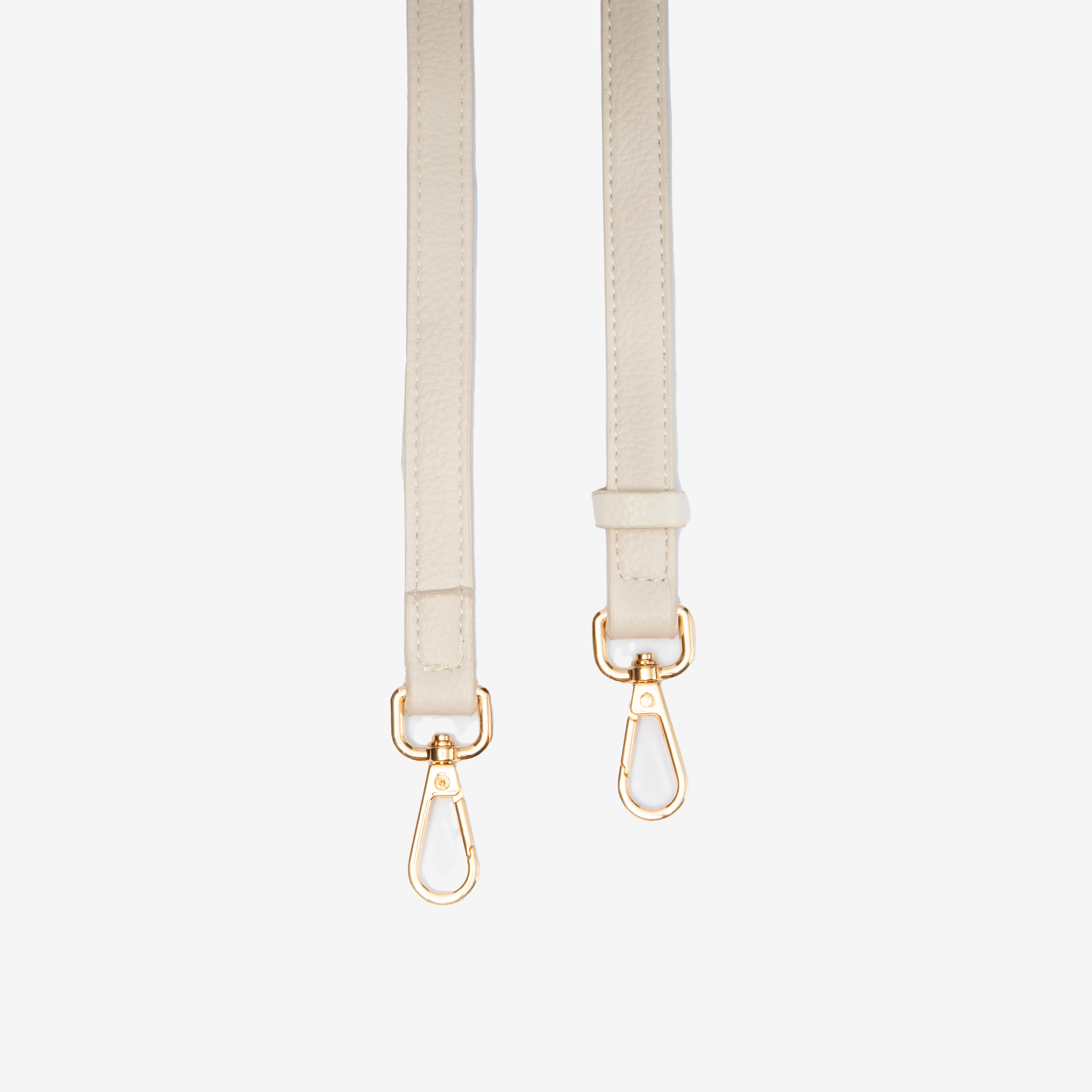Leather Crossbody Strap Ivory