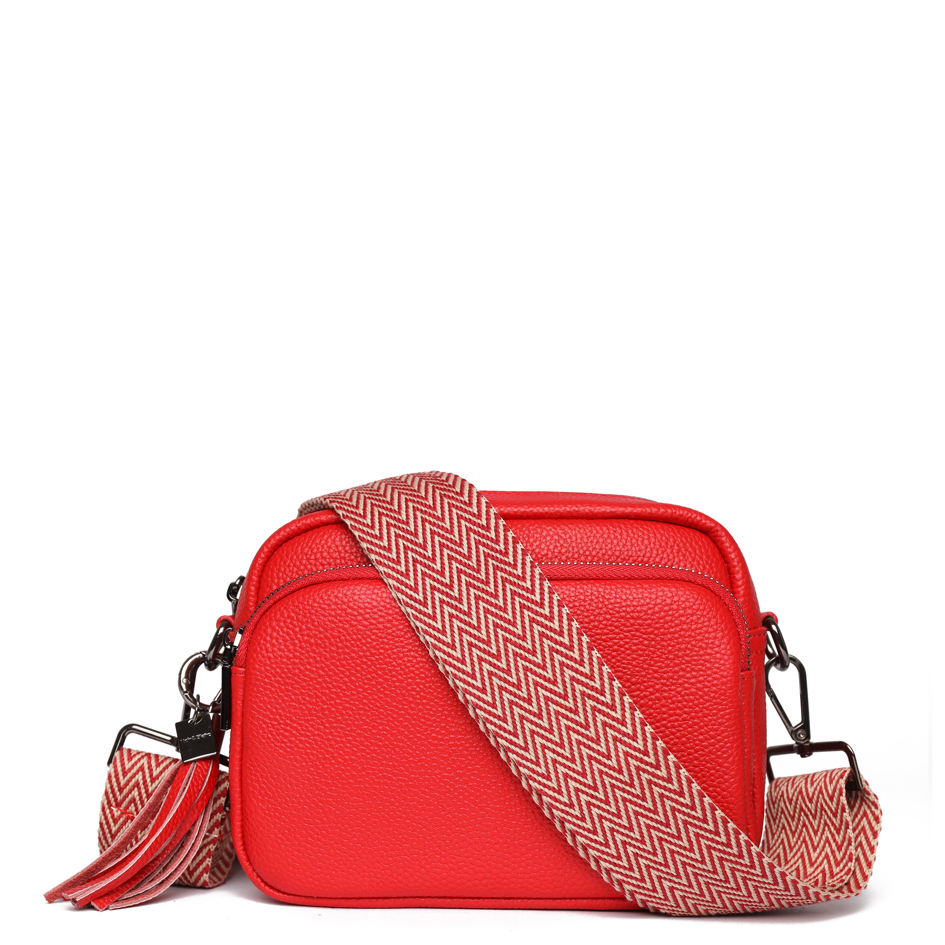 Luma Crossbody Bag Raspberry Rouge Dark Silver
