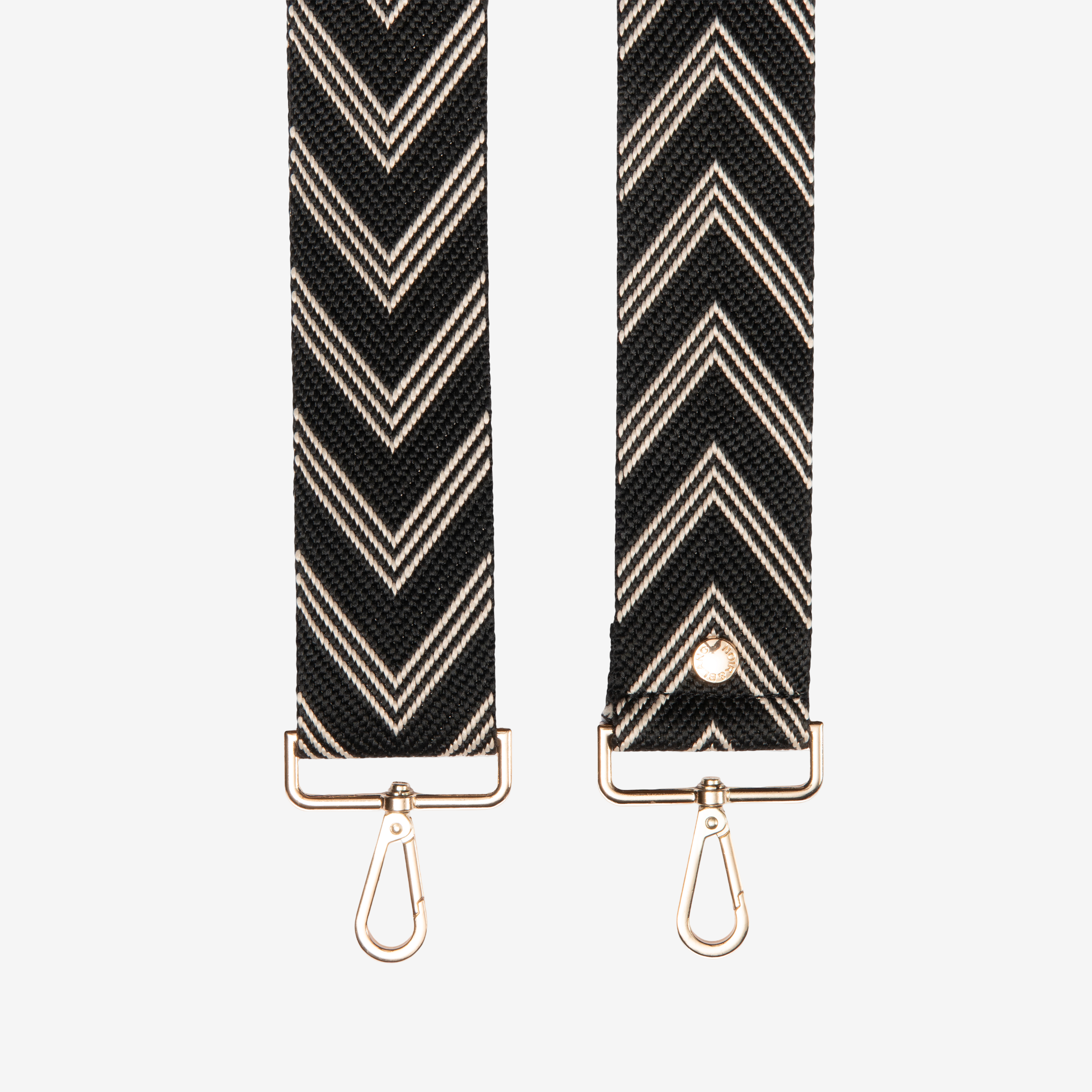 Midnight Chevron Crossbody Strap